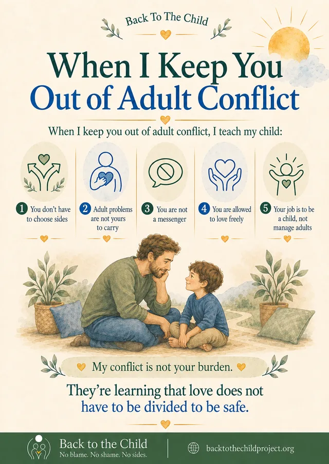 When I Keep You Out of Adult Conflict poster artwork