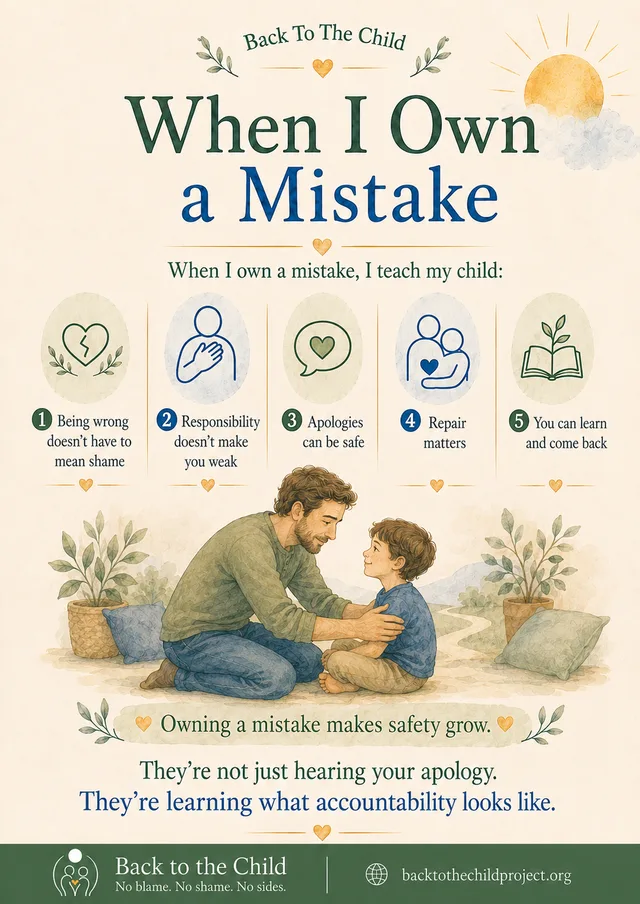 When I Own a Mistake poster artwork